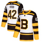 Adidas Pj Stock Boston Bruins Youth Authentic 2019 Winter Classic Jersey - White