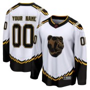 Fanatics Branded Custom Boston Bruins Youth Breakaway Custom Special Edition 2.0 Jersey - White