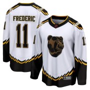 Fanatics Branded Trent Frederic Boston Bruins Youth Breakaway Special Edition 2.0 Jersey - White