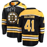Fanatics Branded Jason Allison Boston Bruins Youth Breakaway Home 2019 Stanley Cup Final Bound Jersey - Black