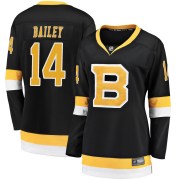 Fanatics Branded Garnet Ace Bailey Boston Bruins Women's Premier Breakaway Alternate Jersey - Black