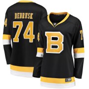 Fanatics Branded Jake DeBrusk Boston Bruins Women's Premier Breakaway Alternate Jersey - Black