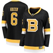Fanatics Branded Ted Green Boston Bruins Women's Premier Breakaway Black Alternate Jersey - Green
