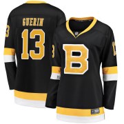 Fanatics Branded Bill Guerin Boston Bruins Women's Premier Breakaway Alternate Jersey - Black