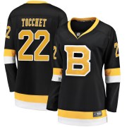 Fanatics Branded Rick Tocchet Boston Bruins Women's Premier Breakaway Alternate Jersey - Black