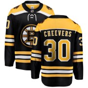 Fanatics Branded Gerry Cheevers Boston Bruins Men's Breakaway Home Jersey - Black