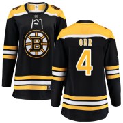 Fanatics Branded Bobby Orr Boston Bruins Women's Breakaway Home Jersey - Black