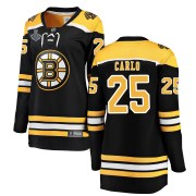 Fanatics Branded Brandon Carlo Boston Bruins Women's Breakaway Home 2019 Stanley Cup Final Bound Jersey - Black