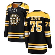 Fanatics Branded Connor Clifton Boston Bruins Women's Breakaway Home 2019 Stanley Cup Final Bound Jersey - Black