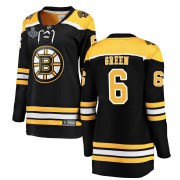 Fanatics Branded Ted Green Boston Bruins Women's Breakaway Black Home 2019 Stanley Cup Final Bound Jersey - Green