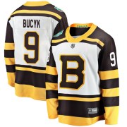 Fanatics Branded Johnny Bucyk Boston Bruins Youth Breakaway 2019 Winter Classic Jersey - White
