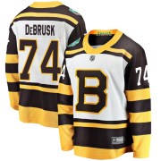 Fanatics Branded Jake DeBrusk Boston Bruins Youth Breakaway 2019 Winter Classic Jersey - White