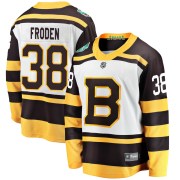 Fanatics Branded Jesper Froden Boston Bruins Youth Breakaway 2019 Winter Classic Jersey - White