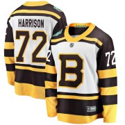 Fanatics Branded Brett Harrison Boston Bruins Youth Breakaway 2019 Winter Classic Jersey - White