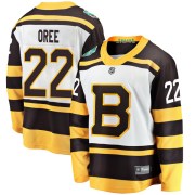 Fanatics Branded Willie O'ree Boston Bruins Youth Breakaway 2019 Winter Classic Jersey - White
