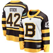 Fanatics Branded Pj Stock Boston Bruins Youth Breakaway 2019 Winter Classic Jersey - White
