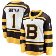 Fanatics Branded Jeremy Swayman Boston Bruins Youth Breakaway 2019 Winter Classic Jersey - White