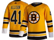 Adidas Jason Allison Boston Bruins Youth Breakaway 2020/21 Special Edition Jersey - Gold