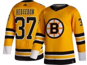 Adidas Patrice Bergeron Boston Bruins Youth Breakaway 2020/21 Special Edition Jersey - Gold