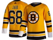 Adidas Jaromir Jagr Boston Bruins Youth Breakaway 2020/21 Special Edition Jersey - Gold