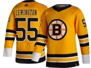 Adidas Tyler Lewington Boston Bruins Youth Breakaway 2020/21 Special Edition Jersey - Gold