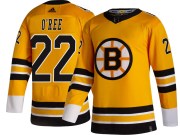 Adidas Willie O'ree Boston Bruins Youth Breakaway 2020/21 Special Edition Jersey - Gold