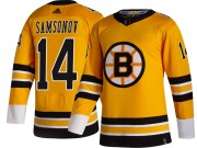 Adidas Sergei Samsonov Boston Bruins Youth Breakaway 2020/21 Special Edition Jersey - Gold