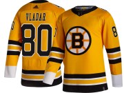 Adidas Daniel Vladar Boston Bruins Youth Breakaway 2020/21 Special Edition Jersey - Gold