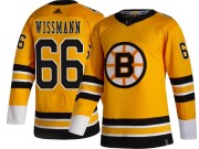 Adidas Kai Wissmann Boston Bruins Youth Breakaway 2020/21 Special Edition Jersey - Gold