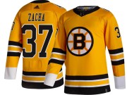 Adidas Pavel Zacha Boston Bruins Youth Breakaway 2020/21 Special Edition Jersey - Gold