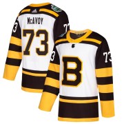 Adidas Charlie McAvoy Boston Bruins Men's Authentic 2019 Winter Classic Jersey - White