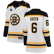 Fanatics Branded Ted Green Boston Bruins Women's Breakaway Away 2019 Stanley Cup Final Bound Jersey - White