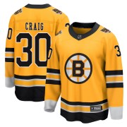 Fanatics Branded Jim Craig Boston Bruins Youth Breakaway 2020/21 Special Edition Jersey - Gold