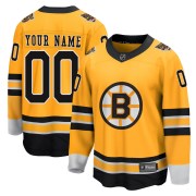 Fanatics Branded Custom Boston Bruins Youth Breakaway Custom 2020/21 Special Edition Jersey - Gold
