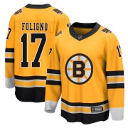 Fanatics Branded Nick Foligno Boston Bruins Youth Breakaway 2020/21 Special Edition Jersey - Gold