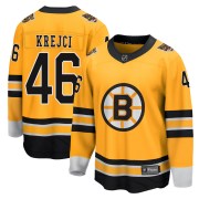 Fanatics Branded David Krejci Boston Bruins Youth Breakaway 2020/21 Special Edition Jersey - Gold