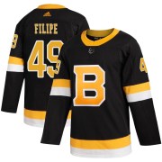 Adidas Matt Filipe Boston Bruins Youth Authentic Alternate Jersey - Black