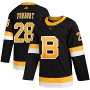 Adidas Derek Forbort Boston Bruins Youth Authentic Alternate Jersey - Black