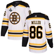 Adidas Kevan Miller Boston Bruins Youth Authentic Away 2019 Stanley Cup Final Bound Jersey - White