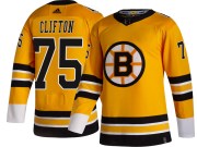 Adidas Connor Clifton Boston Bruins Men's Breakaway 2020/21 Special Edition Jersey - Gold