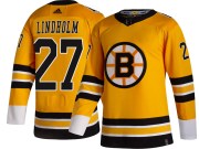 Adidas Hampus Lindholm Boston Bruins Men's Breakaway 2020/21 Special Edition Jersey - Gold