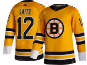 Adidas Craig Smith Boston Bruins Men's Breakaway 2020/21 Special Edition Jersey - Gold