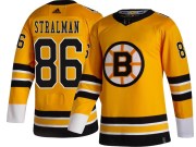 Adidas Anton Stralman Boston Bruins Men's Breakaway 2020/21 Special Edition Jersey - Gold