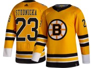 Adidas Jack Studnicka Boston Bruins Men's Breakaway 2020/21 Special Edition Jersey - Gold