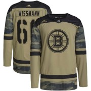 Adidas Kai Wissmann Boston Bruins Men's Authentic Military Appreciation Practice Jersey - Camo