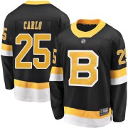 Fanatics Branded Brandon Carlo Boston Bruins Men's Premier Breakaway Alternate Jersey - Black
