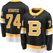 Fanatics Branded Jake DeBrusk Boston Bruins Men's Premier Breakaway Alternate Jersey - Black