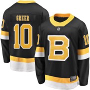 Fanatics Branded A.J. Greer Boston Bruins Men's Premier Breakaway Alternate Jersey - Black