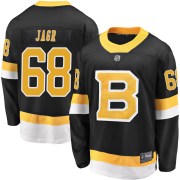 Fanatics Branded Jaromir Jagr Boston Bruins Men's Premier Breakaway Alternate Jersey - Black