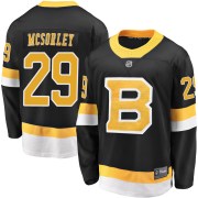 Fanatics Branded Marty Mcsorley Boston Bruins Men's Premier Breakaway Alternate Jersey - Black
